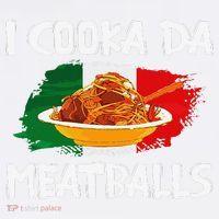 Cooka Da Meatball Funny Italian Slang Italy Food Spaghetti  Women's Hoodie thumb 2