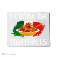 Cooka Da Meatball Funny Italian Slang Italy Food Spaghetti  Mousepad thumb 0