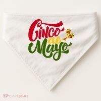Cinco De Mayo Celebration USA-Made Doggie Bandana thumb 0