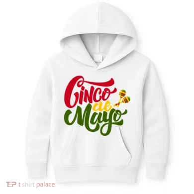 Cinco De Mayo Celebration Kids Hoodie