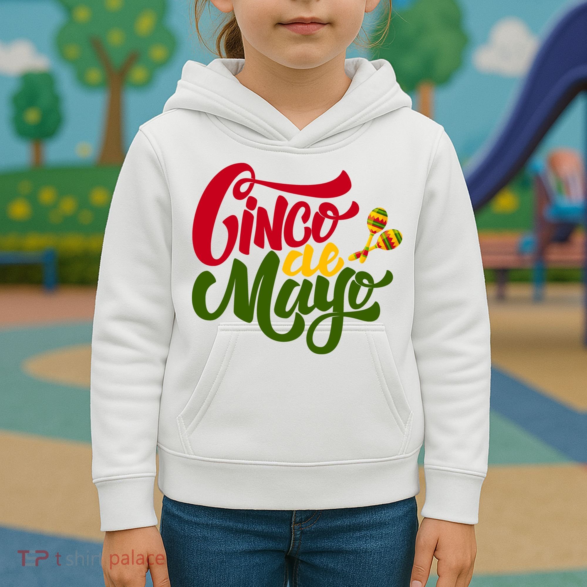 Cinco De Mayo Celebration Kids Hoodie