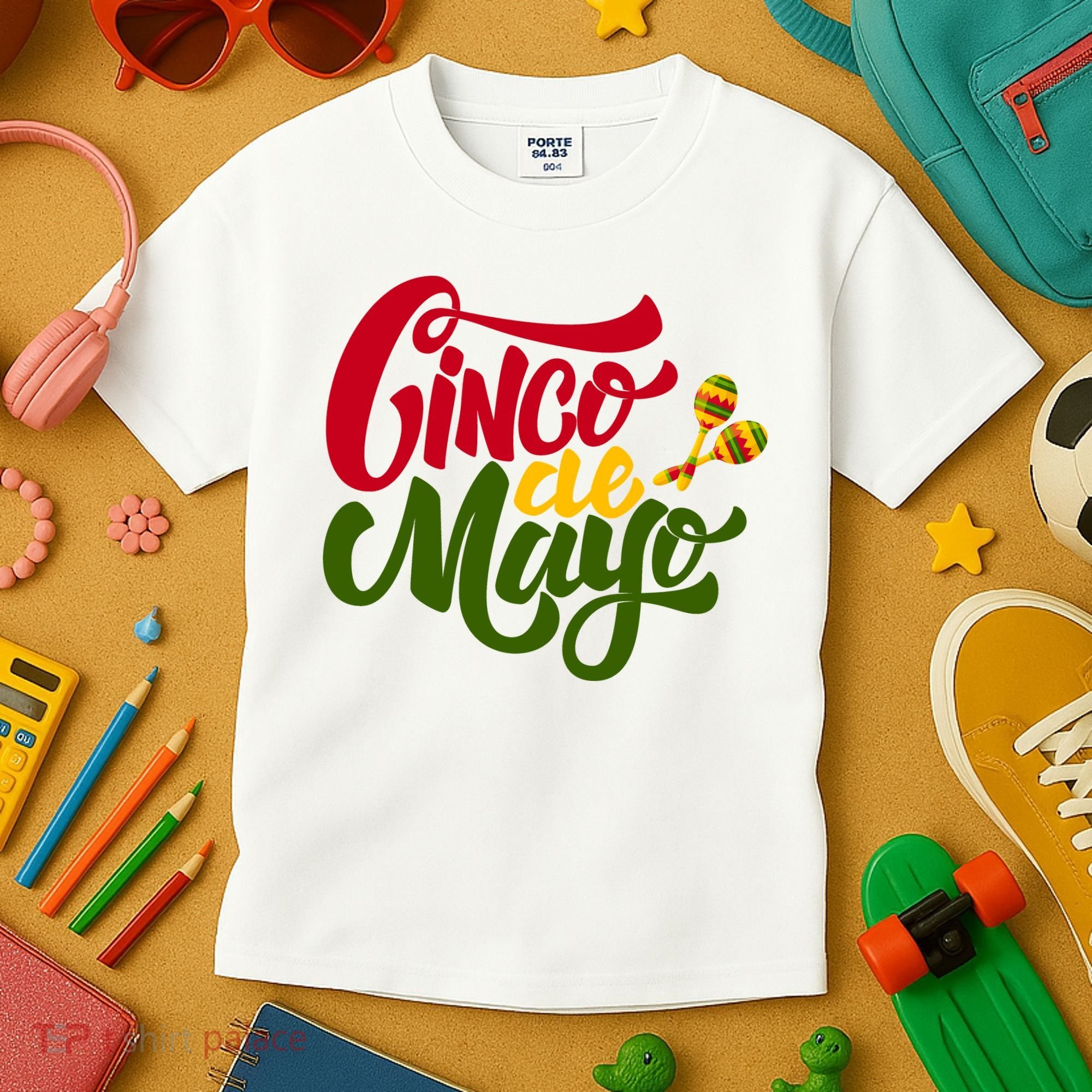 Cinco De Mayo Celebration Kids T-Shirt