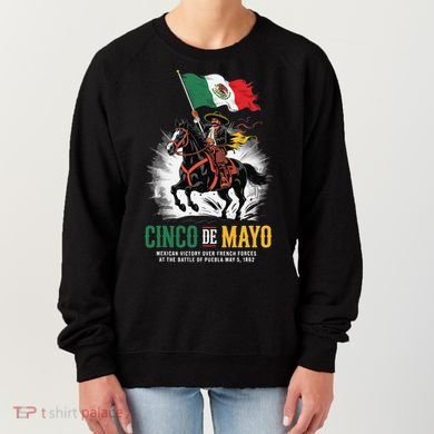 Cinco De Mayo Mexican Battle Puebla 1862 Anniversary Women's Sweatshirt