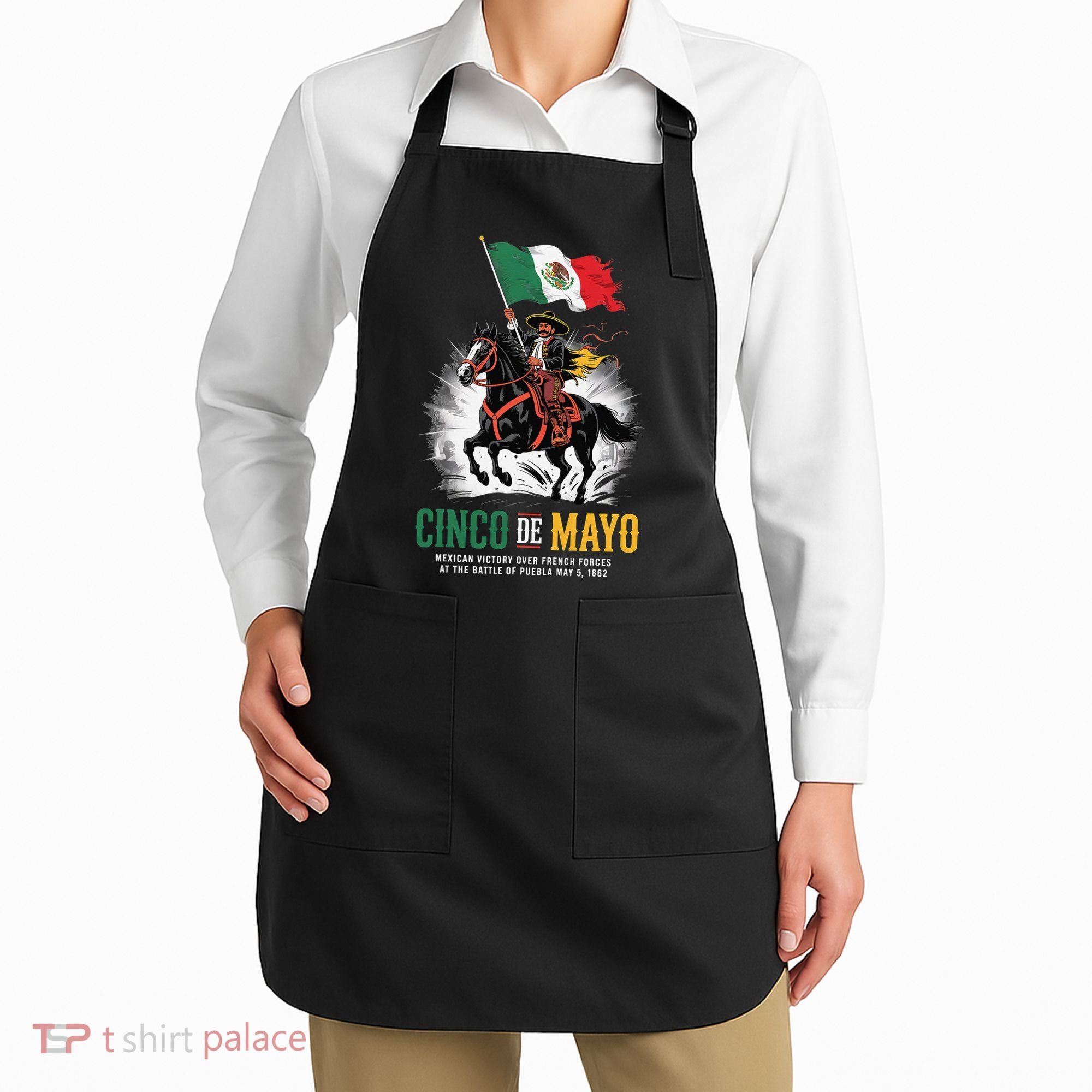 Cinco De Mayo Mexican Battle Puebla 1862 Anniversary Apron