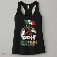 Cinco De Mayo Mexican Battle Puebla 1862 Anniversary Women's Tank Top thumb 3