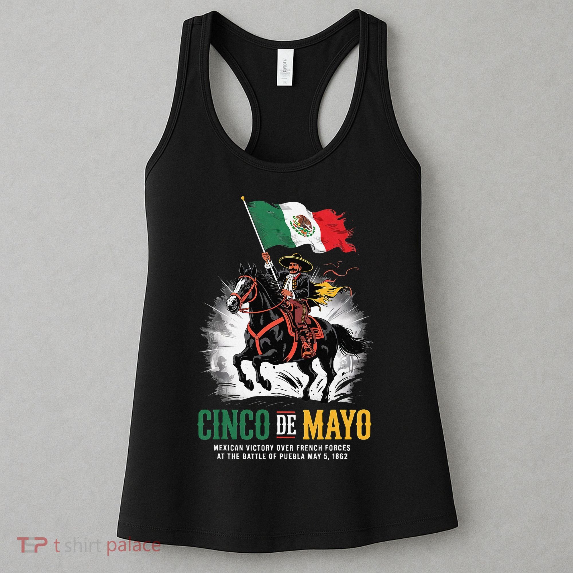 Cinco De Mayo Mexican Battle Puebla 1862 Anniversary Women's Tank Top