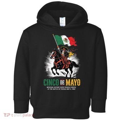 Cinco De Mayo Mexican Battle Puebla 1862 Anniversary Toddler Hoodie