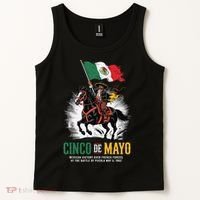 Cinco De Mayo Mexican Battle Puebla 1862 Anniversary Tank Top thumb 2