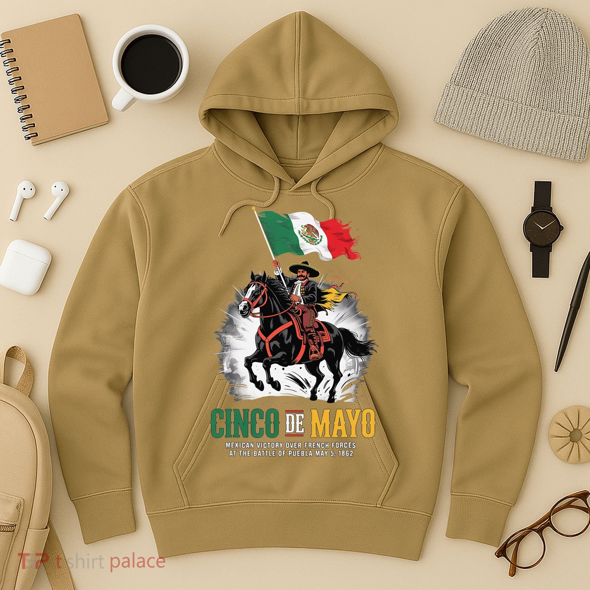 Cinco De Mayo Mexican Battle Puebla 1862 Anniversary Hoodie