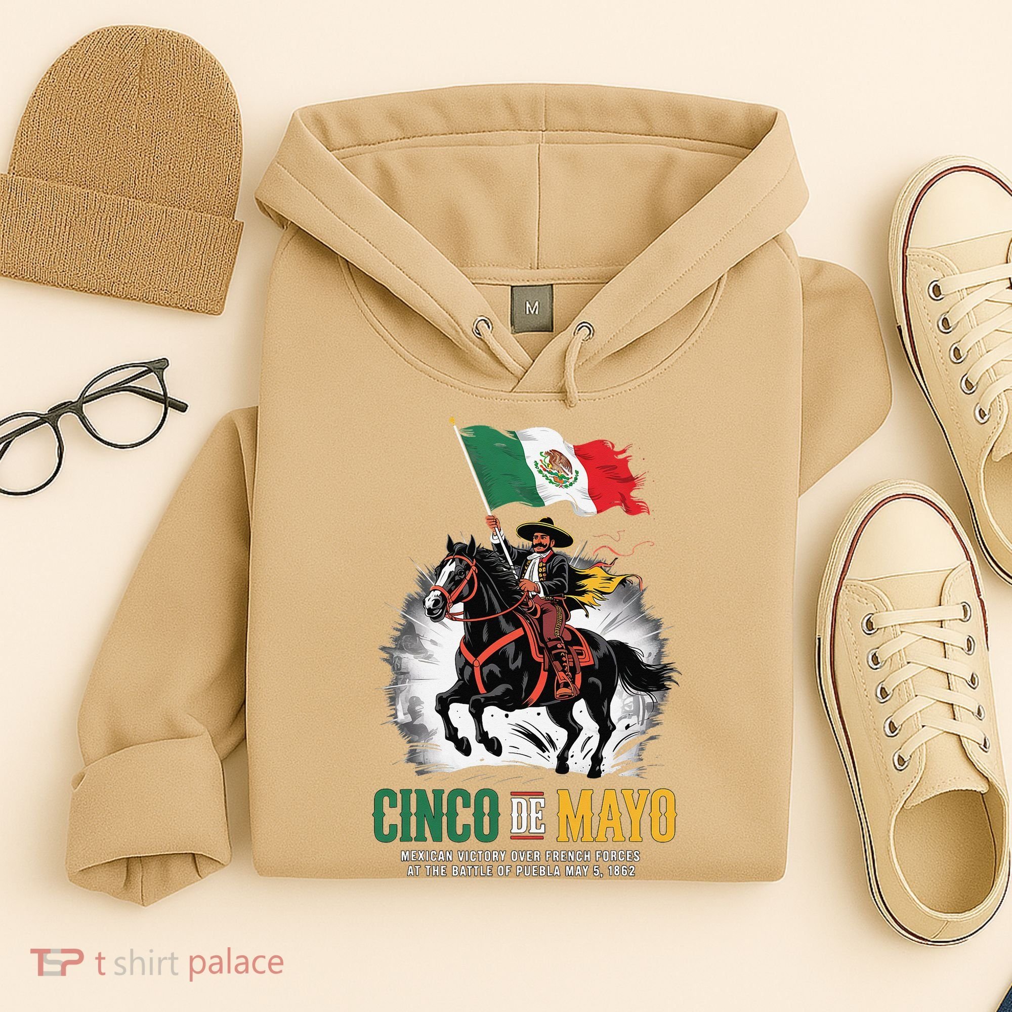 Cinco De Mayo Mexican Battle Puebla 1862 Anniversary Hoodie