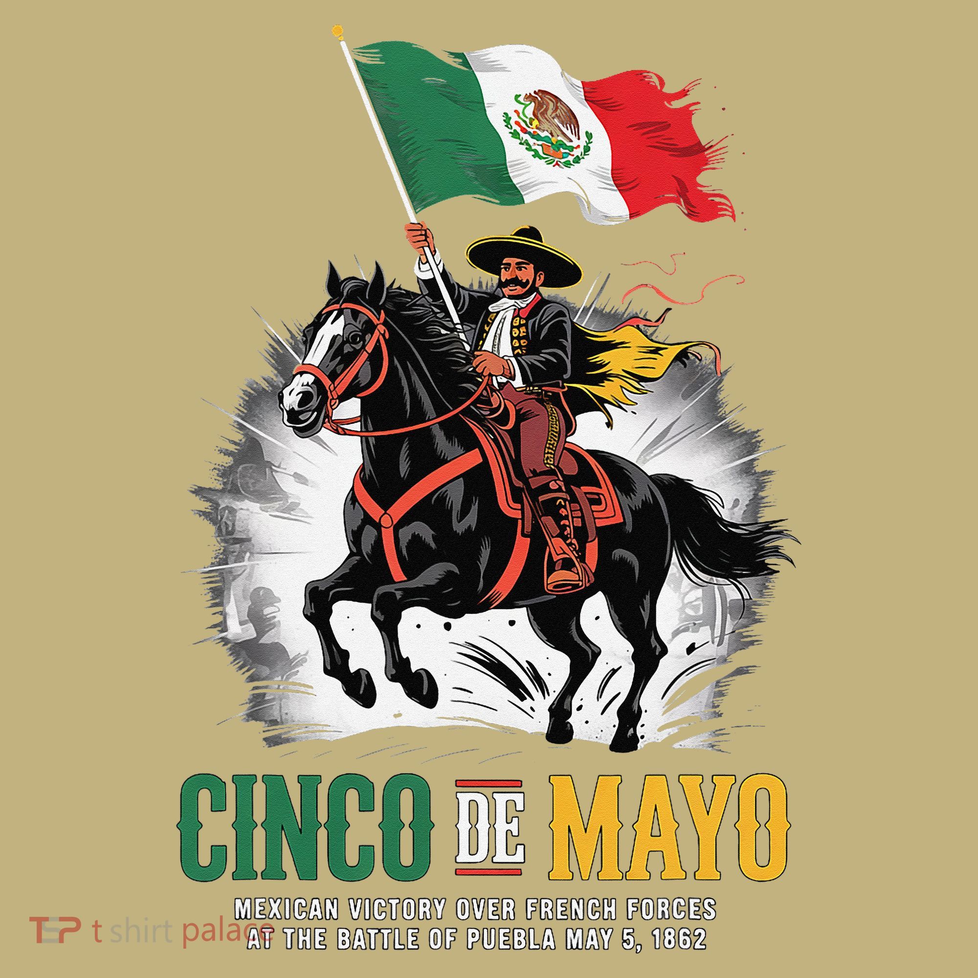 Cinco De Mayo Mexican Battle Puebla 1862 Anniversary Long Sleeve Shirt