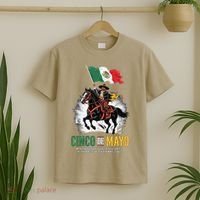 Cinco De Mayo Mexican Battle Puebla 1862 Anniversary T-Shirt thumb 2