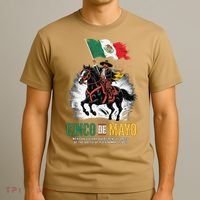 Cinco De Mayo Mexican Battle Puebla 1862 Anniversary T-Shirt thumb 3