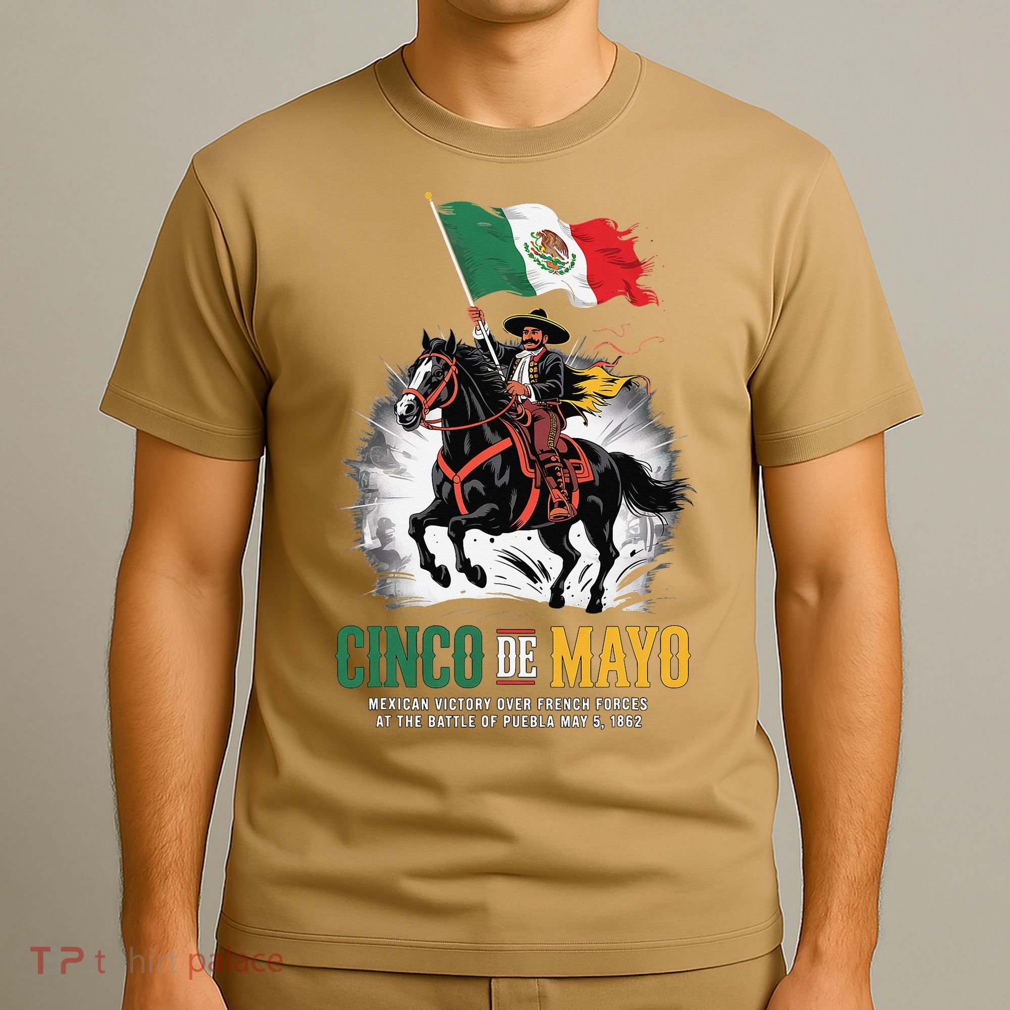 Cinco De Mayo Mexican Battle Puebla 1862 Anniversary T-Shirt