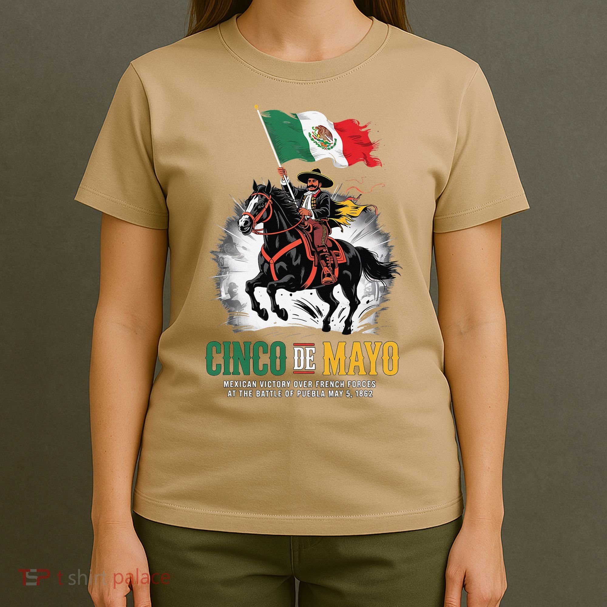 Cinco De Mayo Mexican Battle Puebla 1862 Anniversary T-Shirt