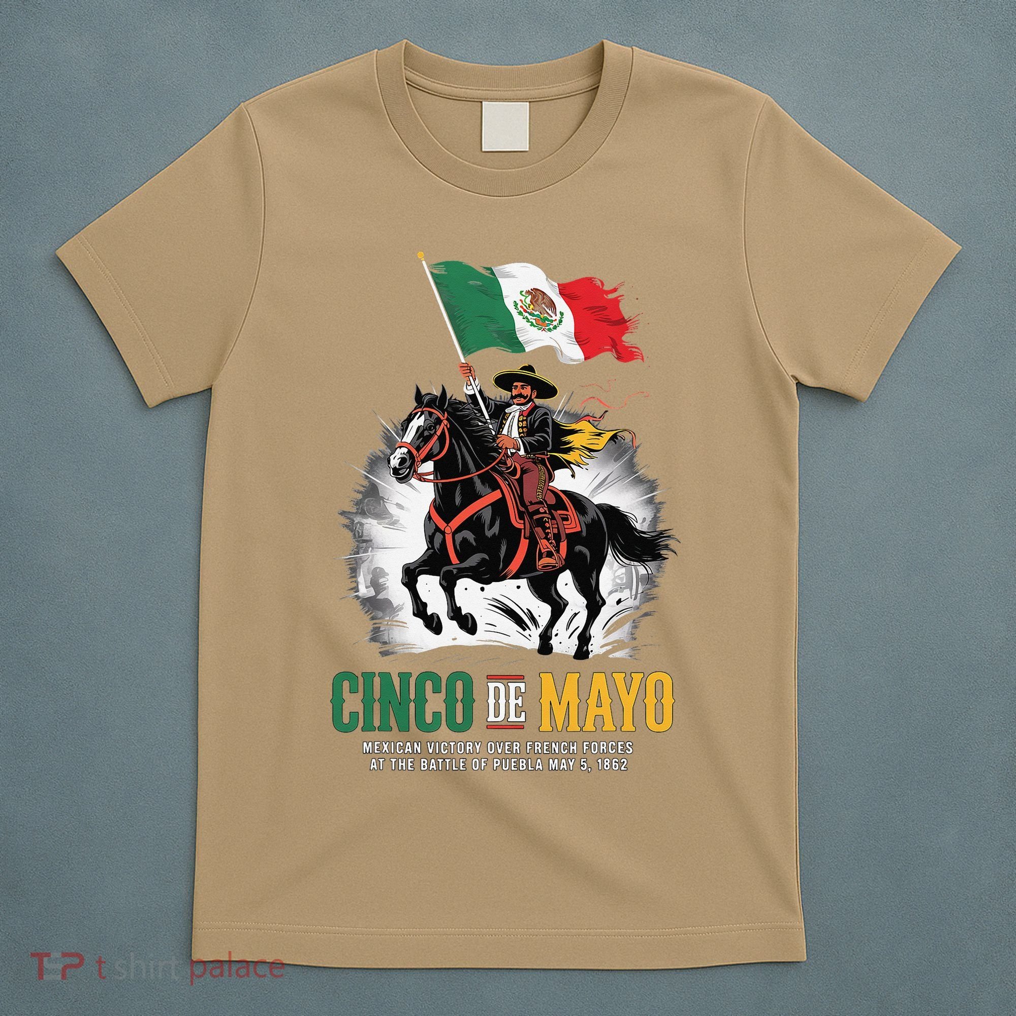 Cinco De Mayo Mexican Battle Puebla 1862 Anniversary T-Shirt