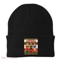 Crack Deez Nuts Nutcracker Ugly Christmas Sweater Beanie thumb 0