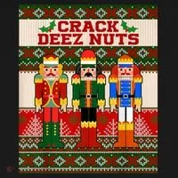 Crack Deez Nuts Nutcracker Ugly Christmas Sweater Women's Tank Top thumb 5