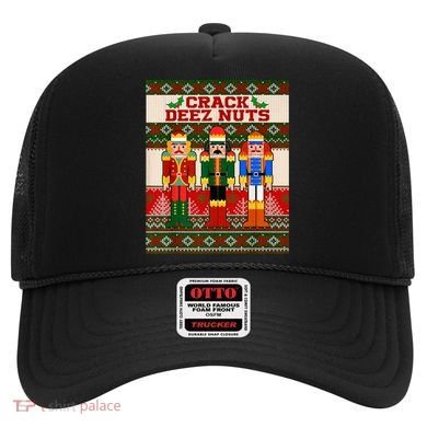 Crack Deez Nuts Nutcracker Ugly Christmas Sweater Hat