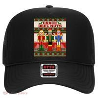 Crack Deez Nuts Nutcracker Ugly Christmas Sweater Hat thumb 0