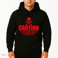 Caution Does Not Play Well With Others Hoodie thumb 2