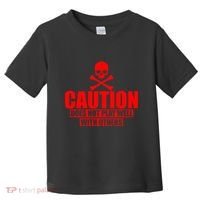 Caution Does Not Play Well With Others Toddler T-Shirt thumb 0