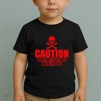 Caution Does Not Play Well With Others Toddler T-Shirt thumb 2