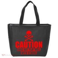Caution Does Not Play Well With Others Bag thumb 0