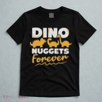 Chicken Dino Nuggets Lover Dino Nuggets Forever Funny T-Shirt thumb 5