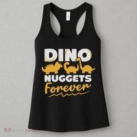 Chicken Dino Nuggets Lover Dino Nuggets Forever Funny Women's Tank Top thumb 3