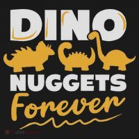 Chicken Dino Nuggets Lover Dino Nuggets Forever Funny Kids Sweatshirt thumb 2