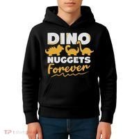 Chicken Dino Nuggets Lover Dino Nuggets Forever Funny Kids Hoodie thumb 4