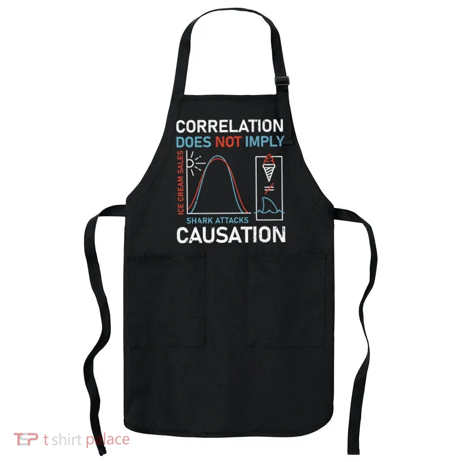 Correlation Does Not Imply Causation Apron