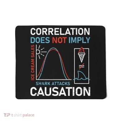 Correlation Does Not Imply Causation Mousepad