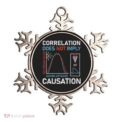 Correlation Does Not Imply Causation Ornament