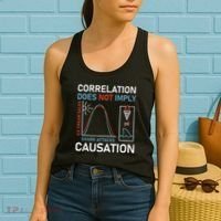 Correlation Does Not Imply Causation Women's Tank Top thumb 2