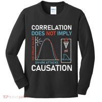Correlation Does Not Imply Causation Kids Long Sleeve Shirt thumb 0