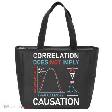 Correlation Does Not Imply Causation Tote Bag