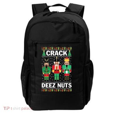 Crack Deez Nuts Christmas Backpack