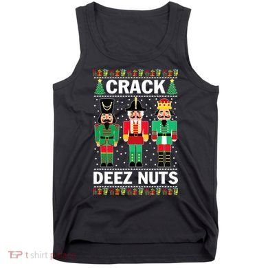 Crack Deez Nuts Christmas Tank Top