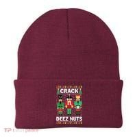 Crack Deez Nuts Christmas Beanie thumb 0