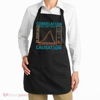 Correlation Does Not Imply Causation Shark Attacks Ice Cream Gift Apron thumb 2