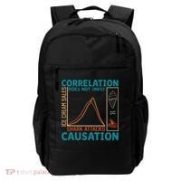 Correlation Does Not Imply Causation Shark Attacks Ice Cream Gift Backpack thumb 0