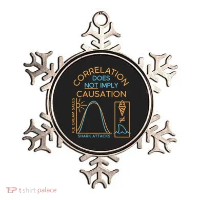 Correlation Does Not Imply Causation Ornament