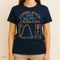 Correlation Does Not Imply Causation T-Shirt thumb 4