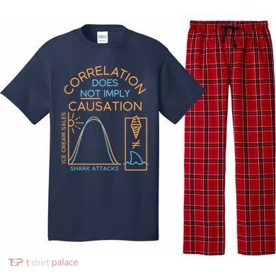 Correlation Does Not Imply Causation Pajama Set