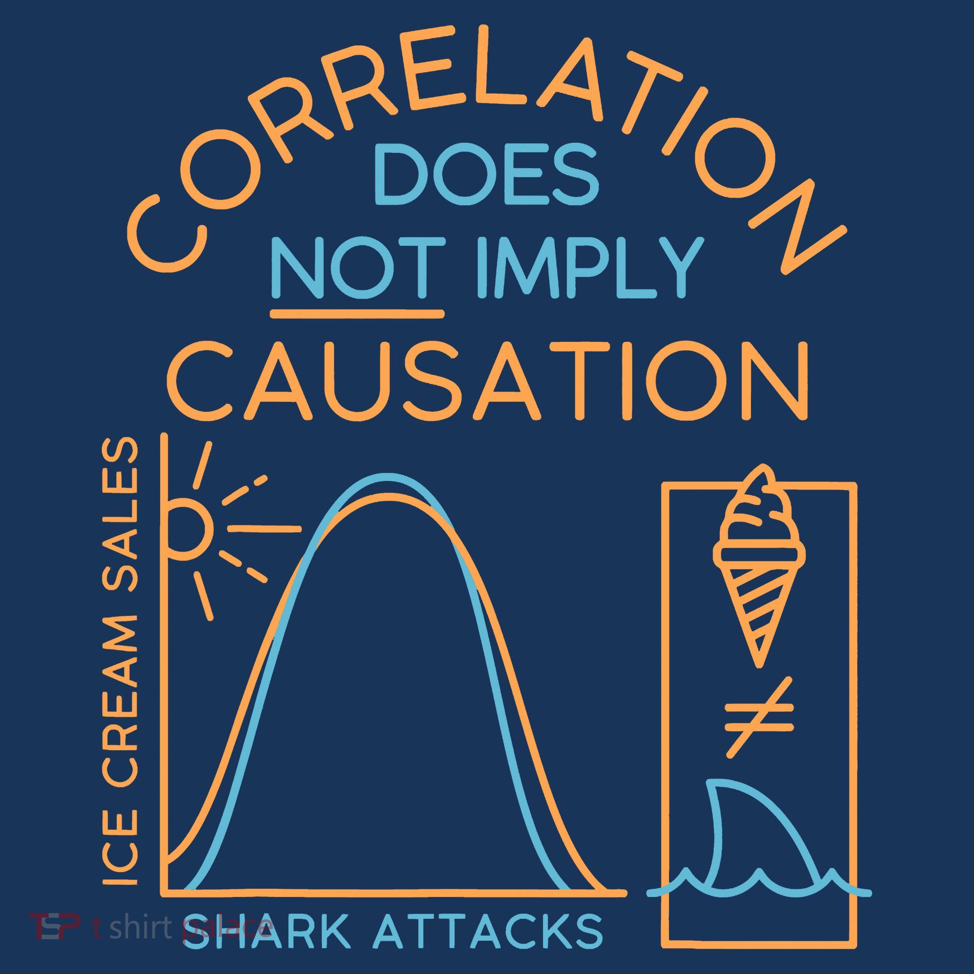 Correlation Does Not Imply Causation Baby Bodysuit