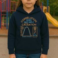 Correlation Does Not Imply Causation Kids Hoodie thumb 3