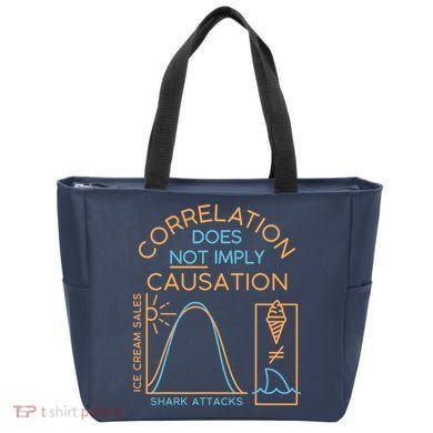 Correlation Does Not Imply Causation Tote Bag