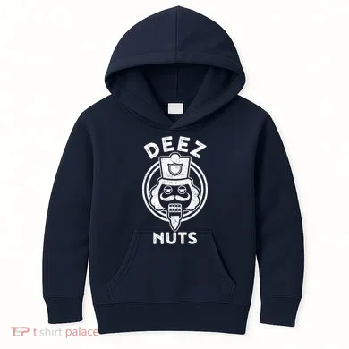 Christmas Deez Nuts Nutcracker Funny Kids Hoodie